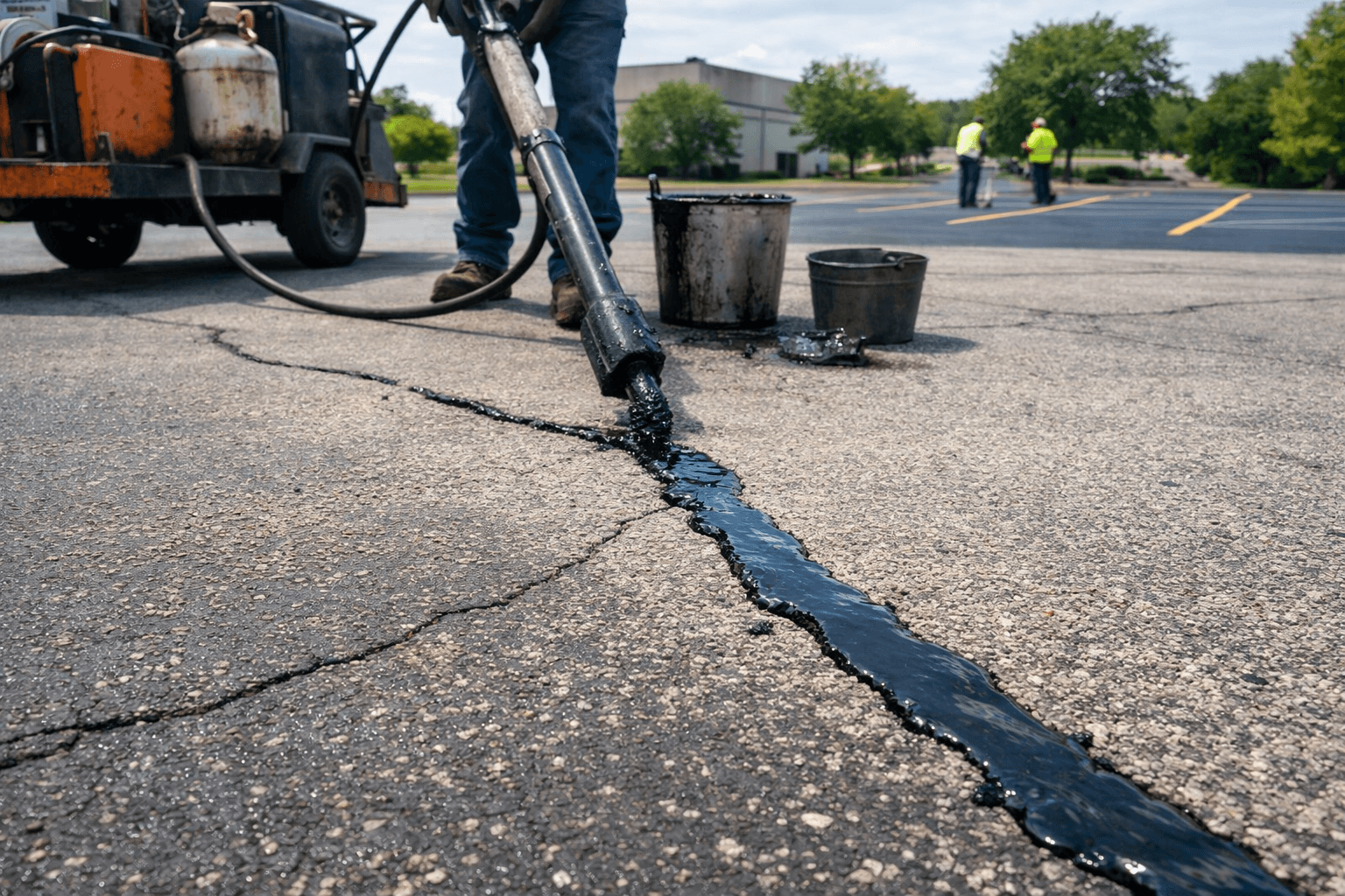 Blog: Crack Filling in Elyria OH: Stop Small Damage Before Winter